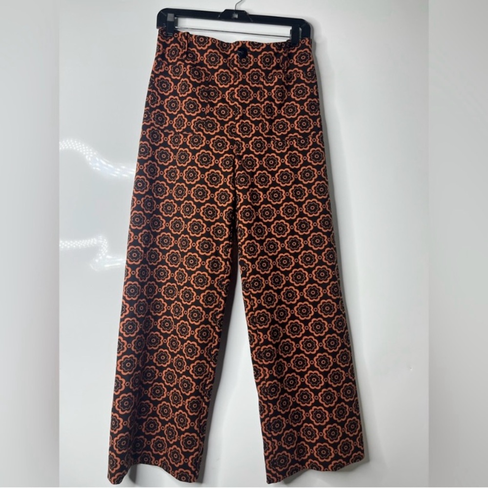 ANTHROPOLOGIE MAEVE COLETTE WIDE LEG PANTS